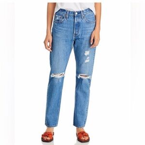 Levi's original 501 Blue Jeans in Athen Crown size 27x30